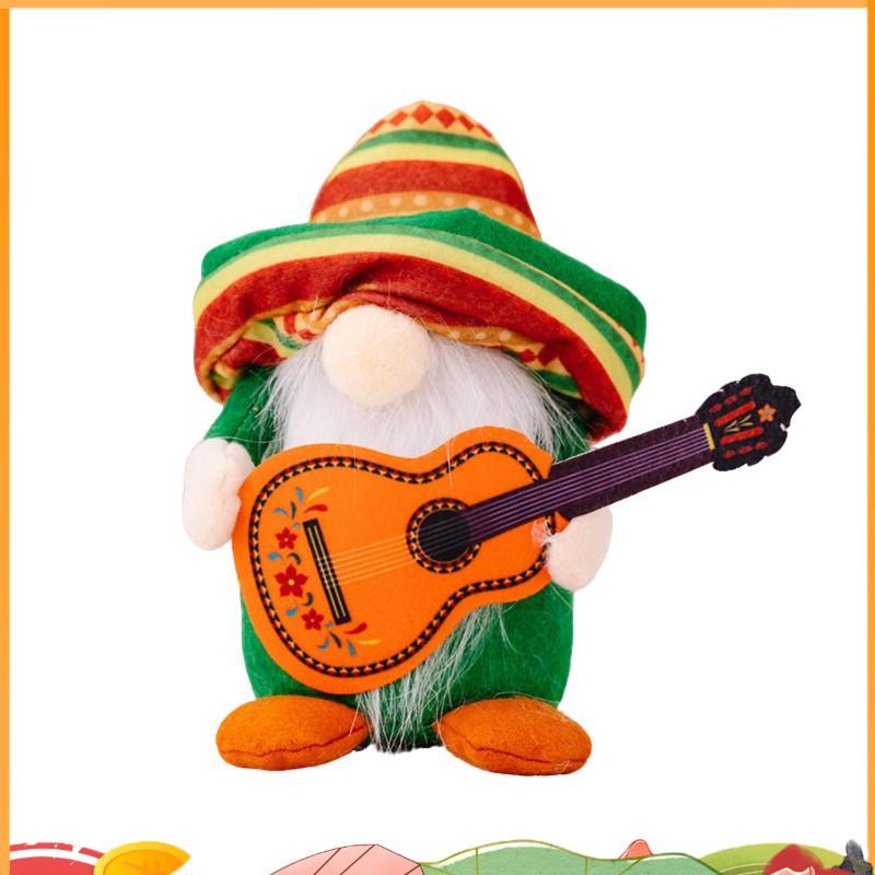 Nhạc Gnomes Đồ trang trí ngày lễ, Xuân Hè, Gnomes nhồi bông thủ công Thiết kế trong nhà