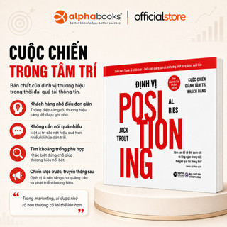Sách - Định Vị Positioning (Tái Bản Mới Nhất) (Alpha Books)