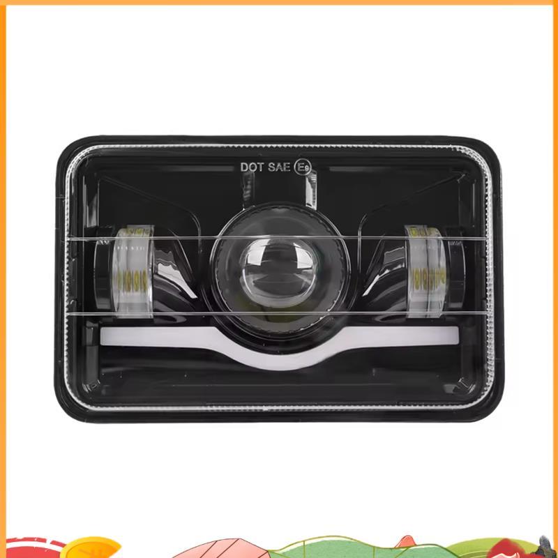 H4656 H4651 Đèn Pha LED 4 "X6" Máy Chiếu Ống Kính Hình Cầu Đèn Pha LED Cho DRZ400S DRZ400SM DRZ250 D