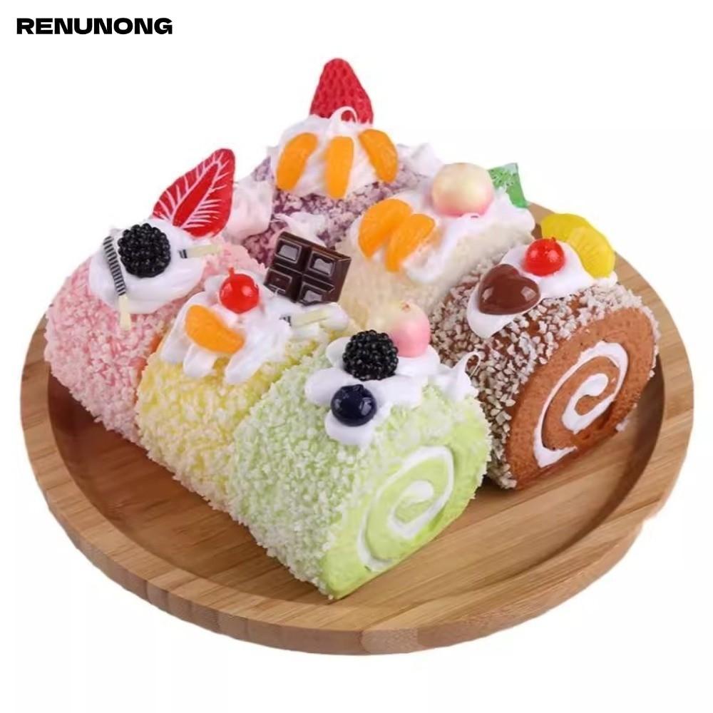 Đồ chơi bóp bánh RENUNONG, Đồ chơi bóp Fidget mềm chống căng thẳng, Phim hoạt hình Rebound Mochi Squ