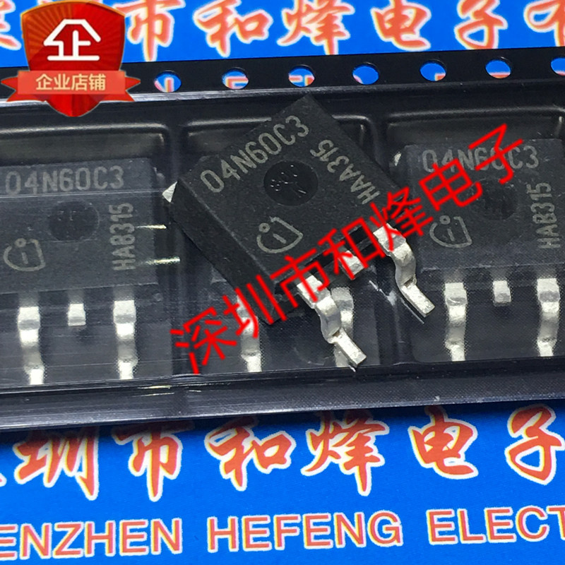 10 Mảnh 04N60C3 SPB04N60C3 TO-263 600V Bộ ba đài phát thanh