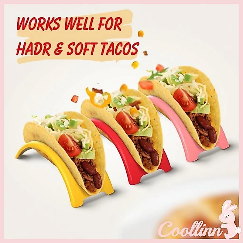 COO 12 Chiếc Giá Đỡ Tortillas Tacos Đứng Cho Tacos Bọc Giá Đỡ Có Đế Chống Trơn Trượt