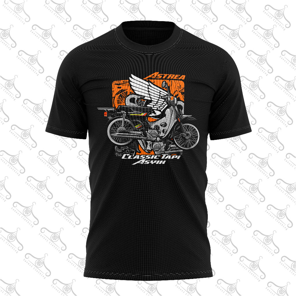 Áo thun máy xe máy Honda Astrea Jersey