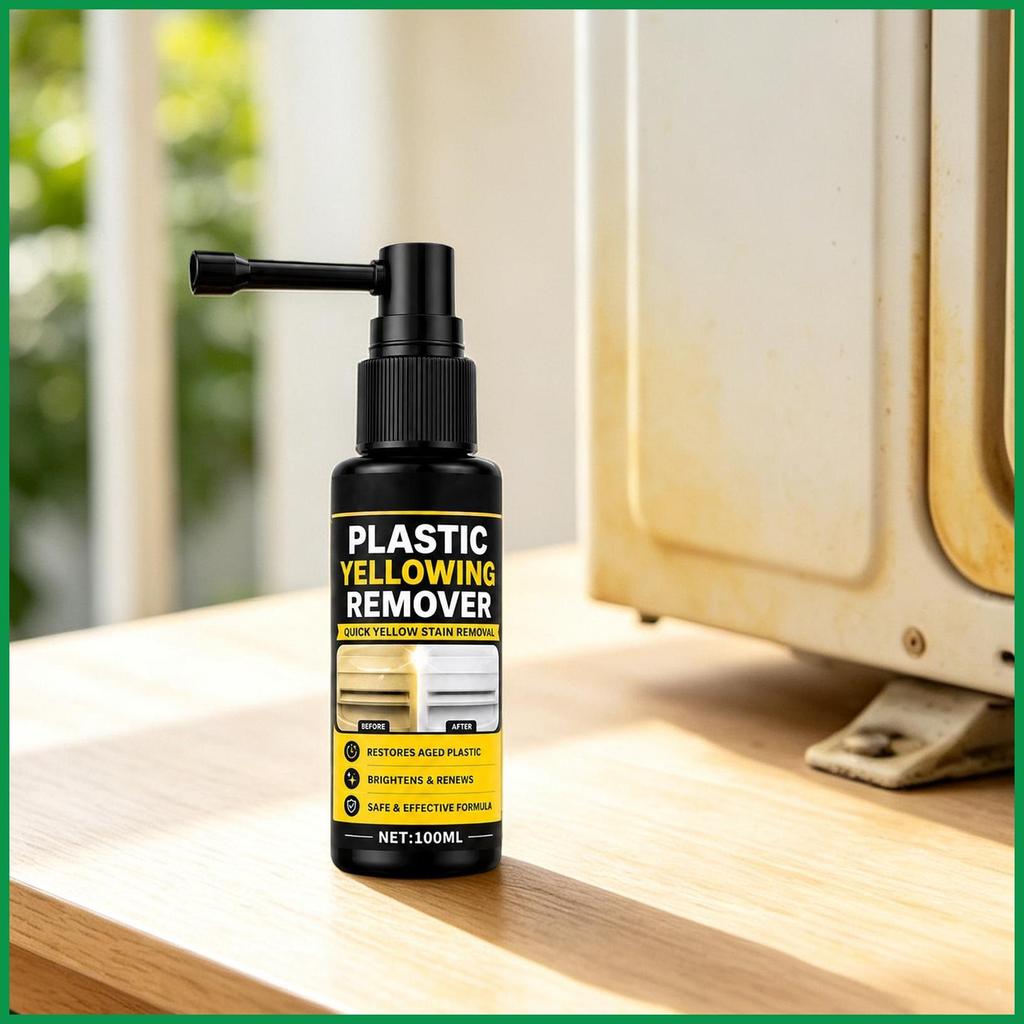 Yellow-Off Spray Cleaner Fine Mist Restore Shine No Hard Scrub Yellow Stain Cleaning Spray cho Air h