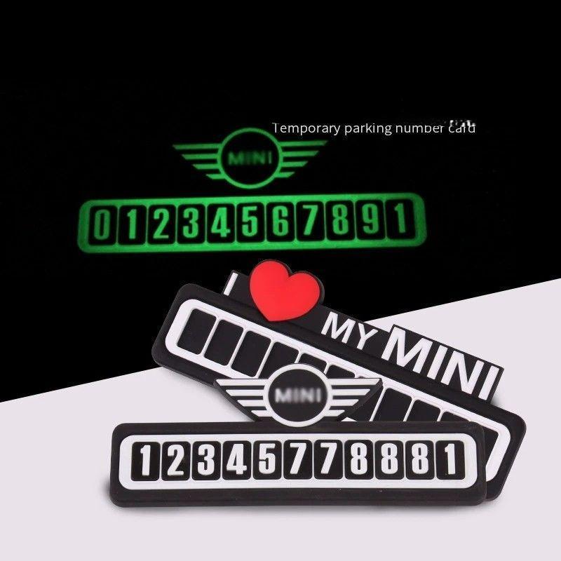 Suitable for MINI COOPER parking cards, temporary car move phone cards, COUNTRYMAN, ACEMAN dashboard