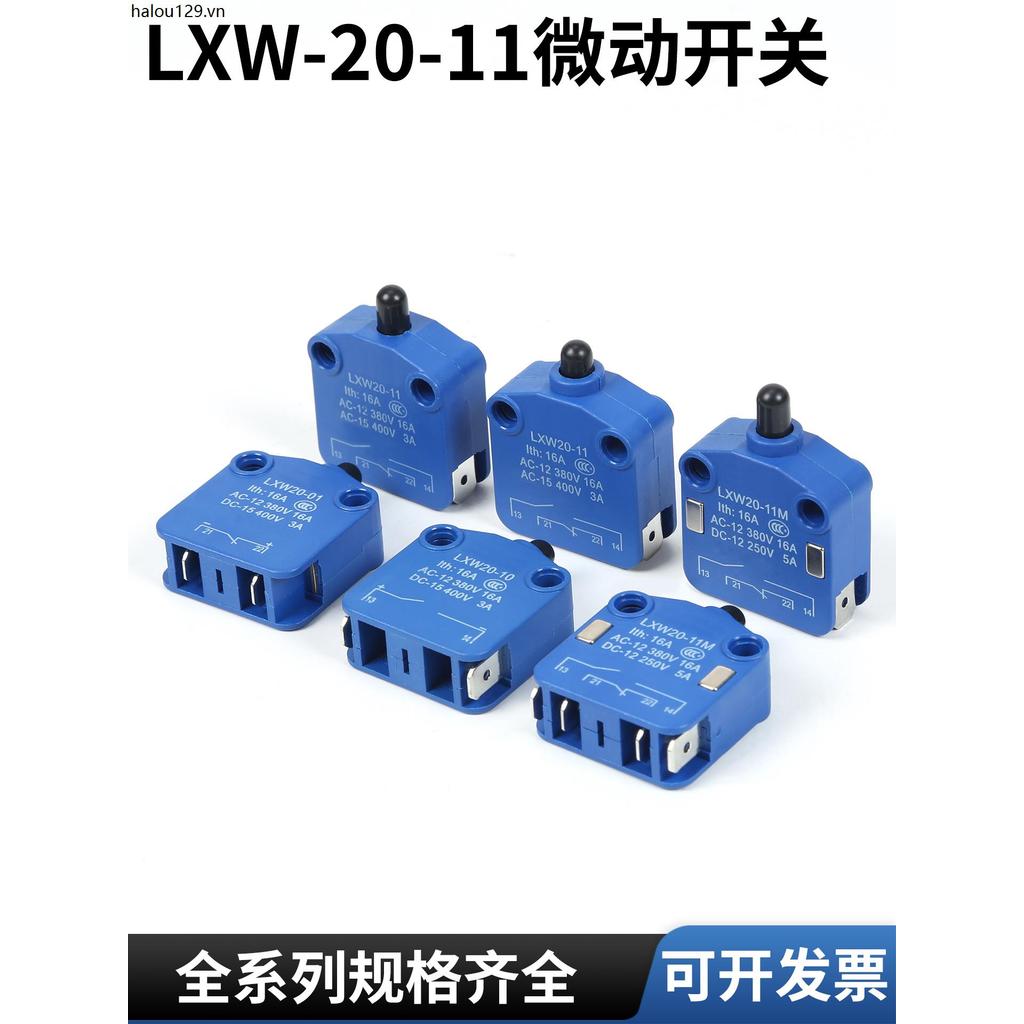 LXW20-11 Micro Switch Tủ Cửa Stroke Giới hạn M Từ Thổi Liên hệ Báo chí Cắm Cột STDELE STDELE STDELE