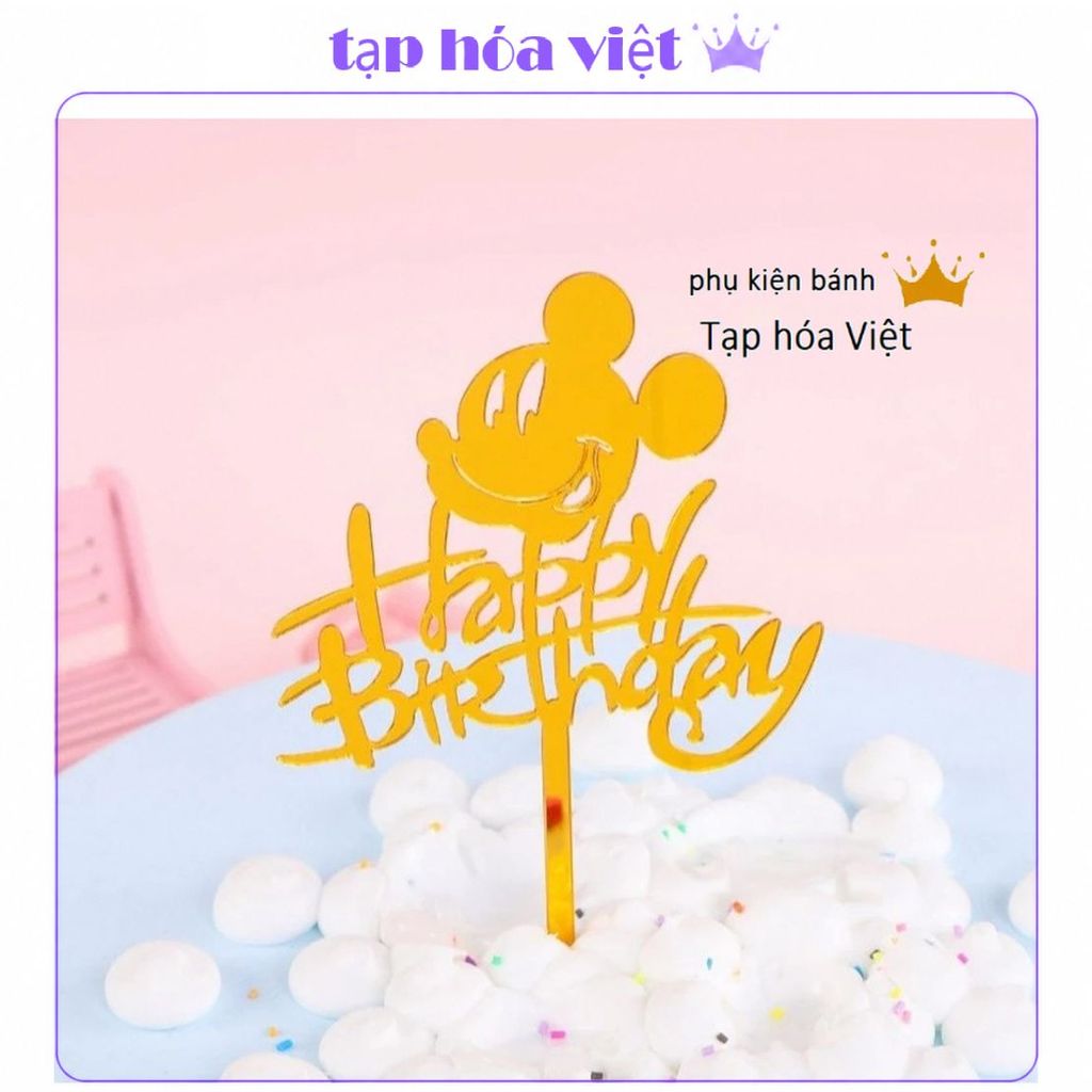 [Cỡ To] Túi 10 Meka Chuột Mickey