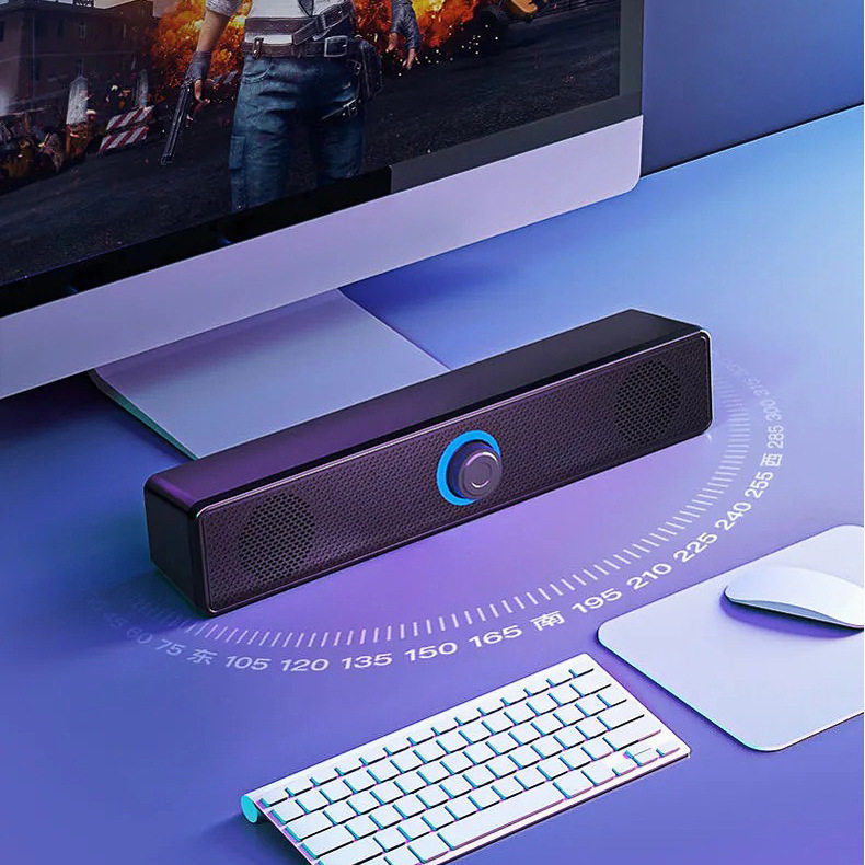 [Haitao] Loa Mini E-3511 Bluetooth 5.3 Stereo Loa Kép Giảm Tiếng Ồn Máy Tính Âm Thanh Loa Để Bàn MVX