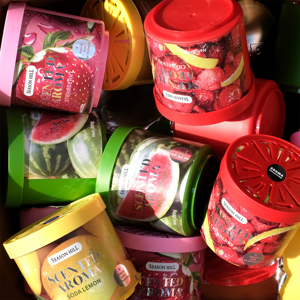 Orchard Đầy Màu Sắc Không Cháy Hương Liệu Làm Mát Không Khí Xe Chắc Chắn Balm Phòng Ngủ Hương Thơm T