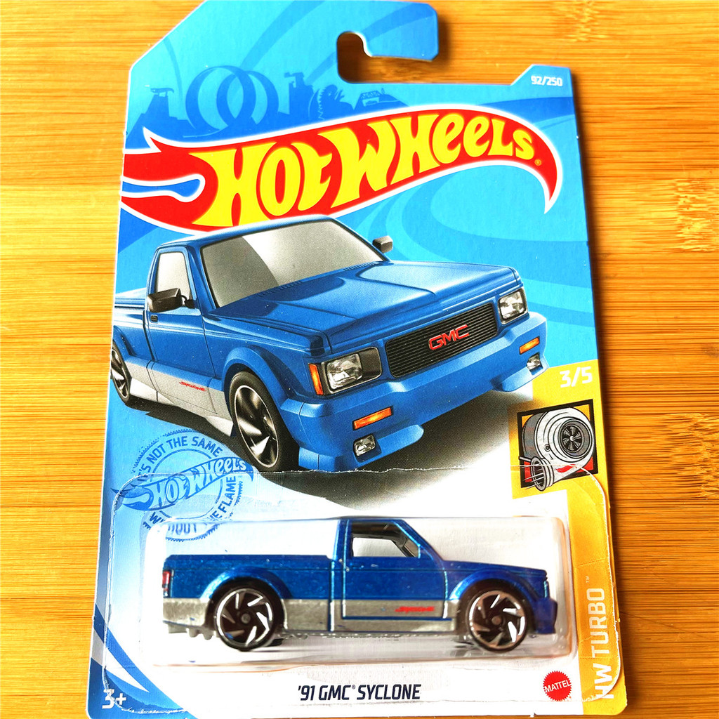 Sản Phẩm Mới Mattel Hot Wheels Hot Xe Thể Thao Nhỏ Mẫu 2021DNMJH Hàng Mới 91GMC SYCLONE Pickup