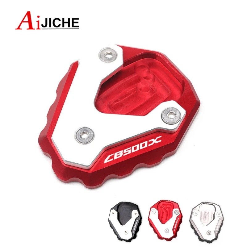 Xe Máy CNC Chân Đế Chân Bên Chân Đế Nối Dài Tấm Hỗ Trợ Phóng To Chân Đế Cho Xe HONDA CB500X CB 500X 