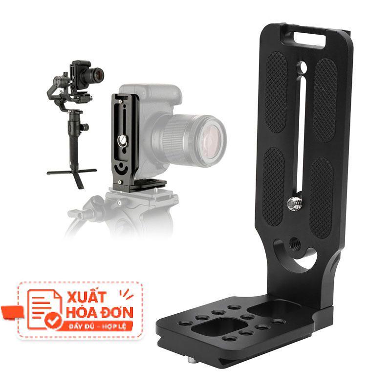 Đế xoay dọc máy ảnh chữ L (Quick L plate bracket) L-Plate lật máy đa năng quay và chụp dọc máy ảnh