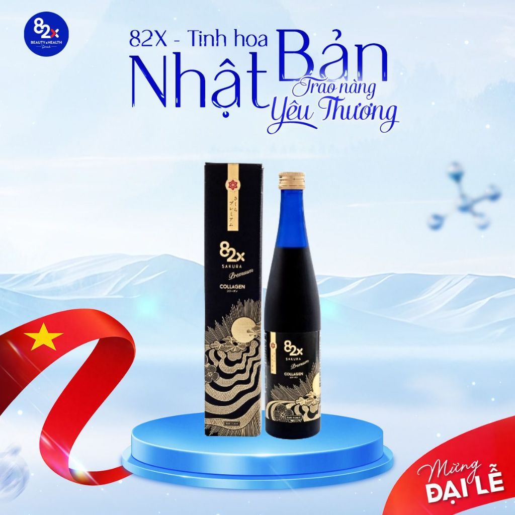 [HCM] Thực Phẩm Bảo Vệ Sức Khoẻ Collagen 82X 120000 Sakura Premium