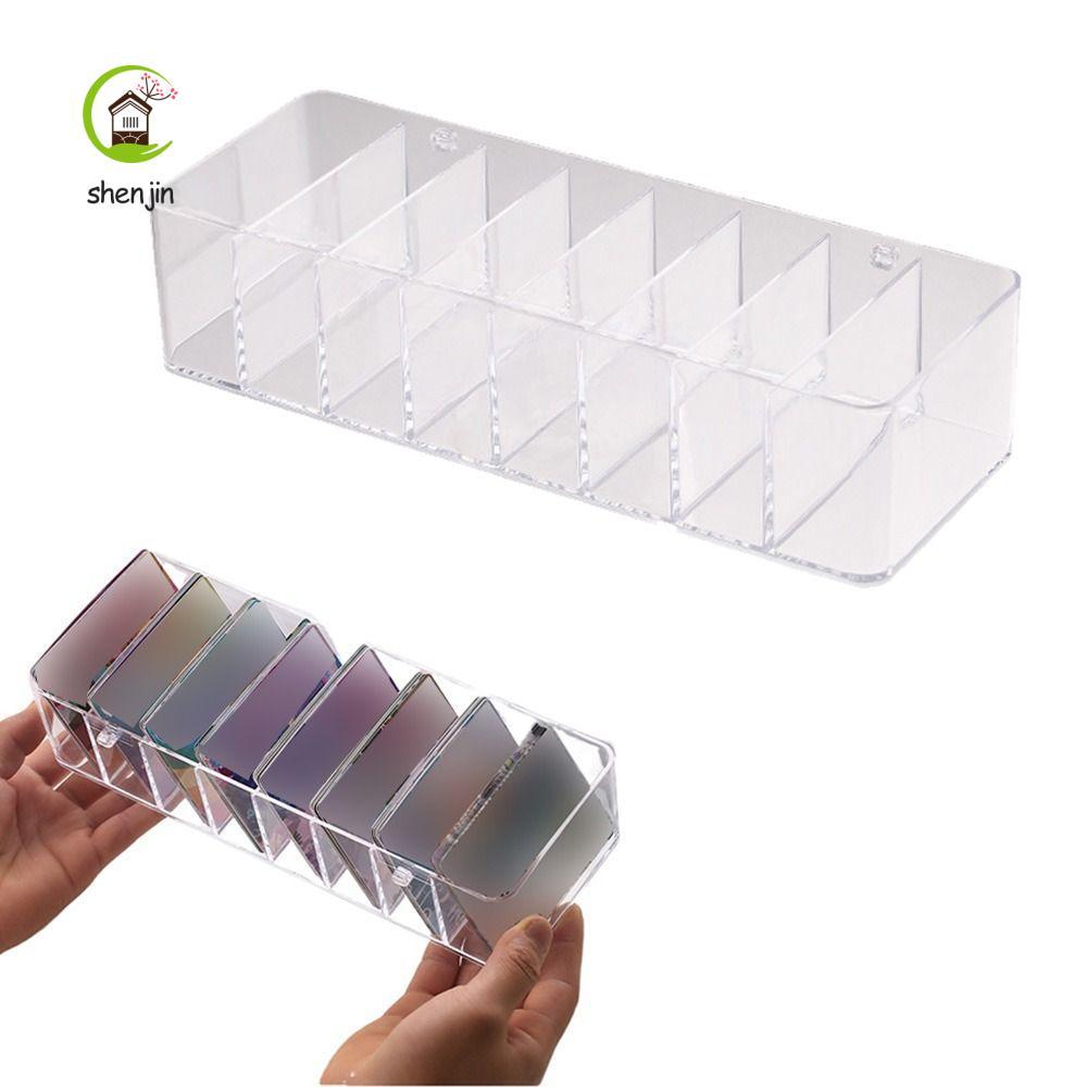 Hộp đựng thẻ giao dịch SHENJIN, Hộp đựng thẻ chắc chắn, Hộp đựng thẻ kinh doanh trong suốt có thể nh
