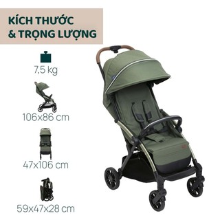 Xe đẩy gấp gọn Chicco Goody Xplus dành cho bé sơ sinh đến 22kg