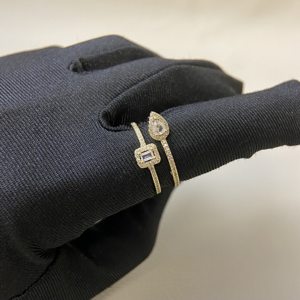Hot-selling light luxury high-end ring, stylish and versatile fashion ring
