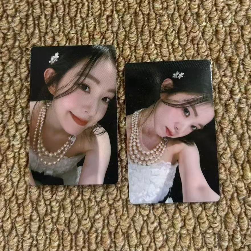 Pei Zhuxun Irene sister solo Xiaomang Shenzhen signed a card, group photo c card