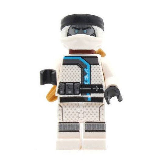 ZANE - nhân vật trong đồ chơi Iego Ninjago Minifigure - Zane - Sons of Garmadon - season 8 njo0471