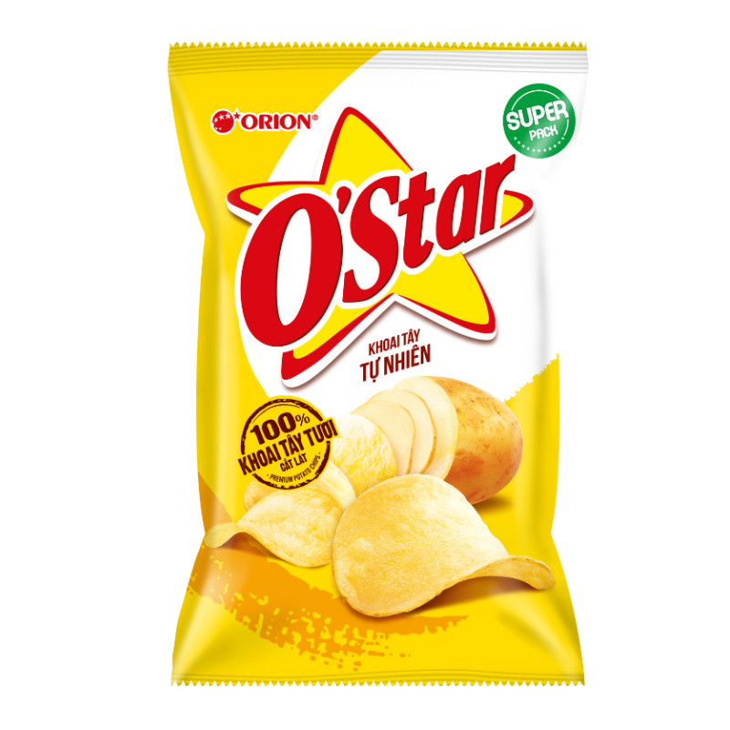 Snack khoai tây OStar hương tự nhiên 53g - 27082