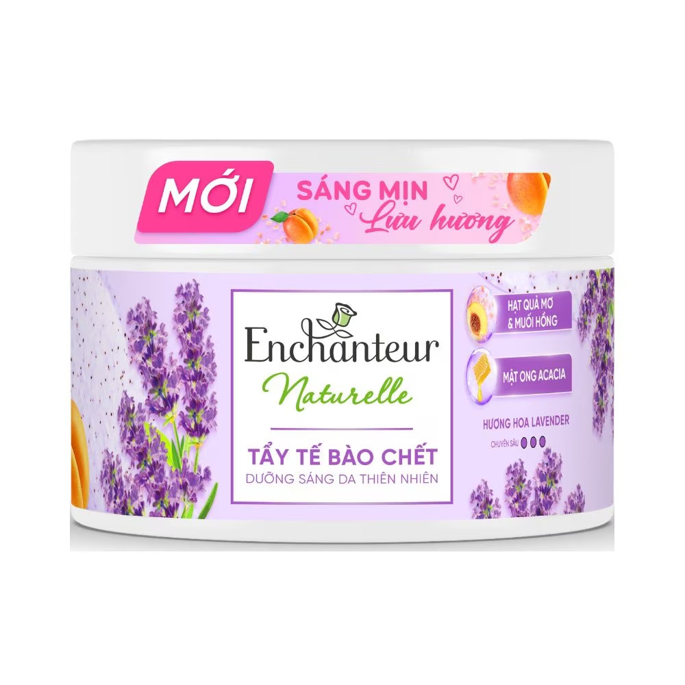 Tẩy tế bào chết Enchanteur hương hoa lavender 250g - 08392