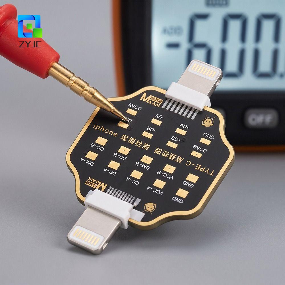 ZYJC Dock Flex Test Board, Kiểm tra nhanh Pin Điện thoại Tail Plug Test Test, PCB Test Board Không t