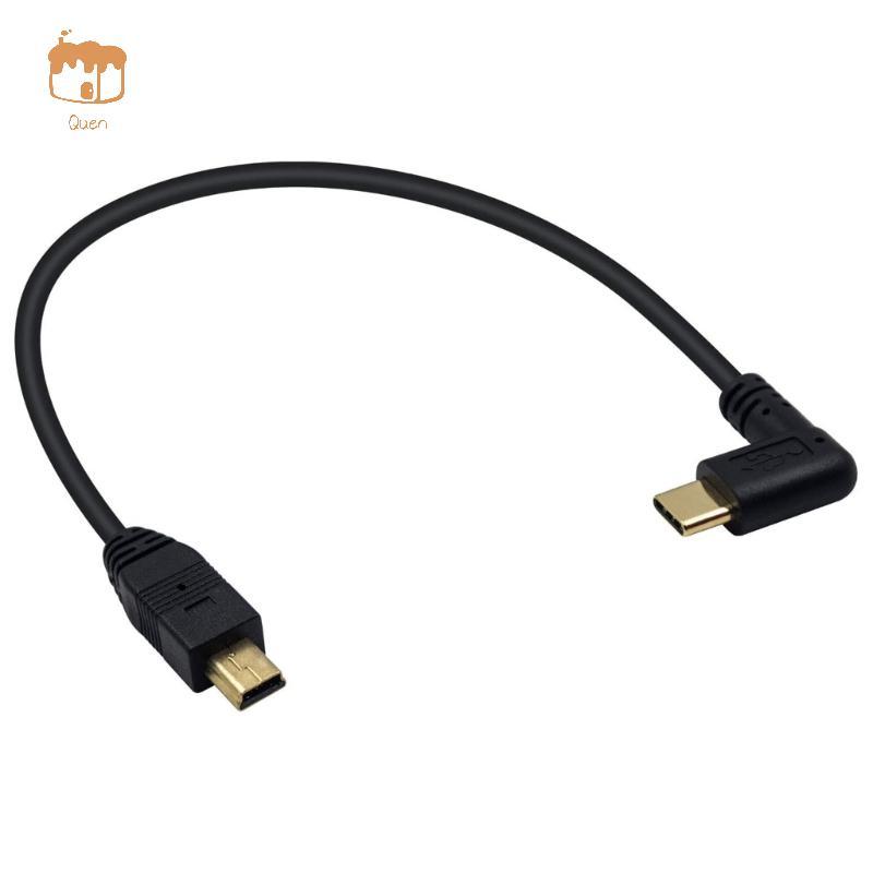 Cáp chuyển đổi USB Mini sang Type C 90 độ USB 3 1 Type C sang MiniUSB