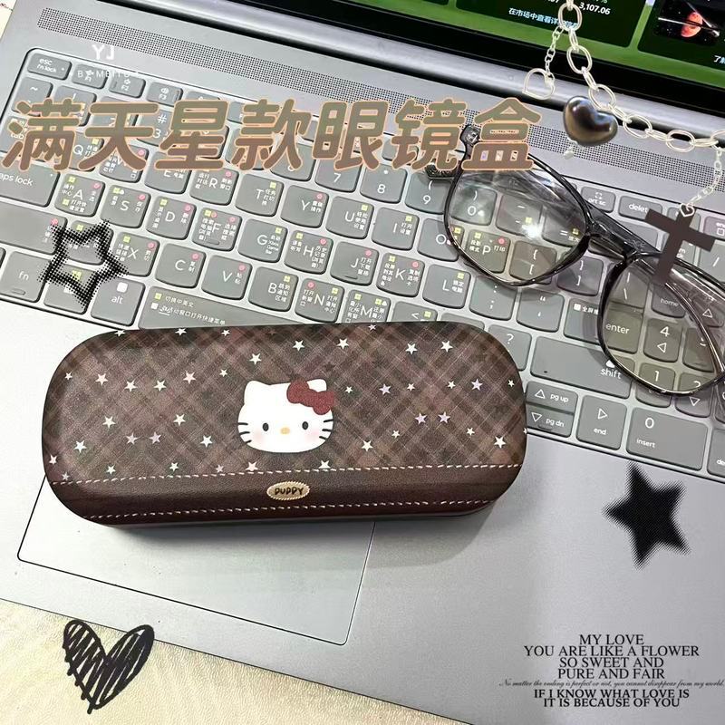 高颜值眼镜盒Kt满* 天星Ins风便携抗压防摔新款近视眼镜收纳盒子New Glasses Case For High Aesthetic Myopia Glasses * Portable Anti 