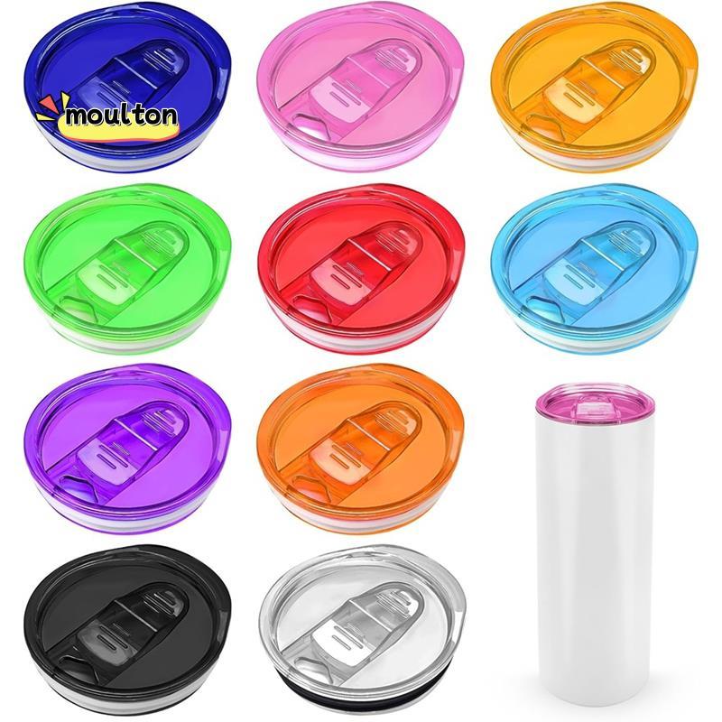 10 Gói 20 Oz Skinny Tumbler Nắp Thay Thế Phù Hợp Cho 20oz Thăng Hoa Tumblers Splash Trượt Bao