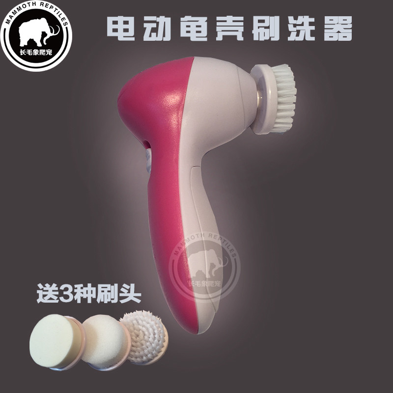 Mammoth Leo Thú Cưng Rùa Nước Suxing Bức Xạ Bàn Chải Điện Giáp Vỏ Bàn Chải Rùa Vỏ Thiết Bị