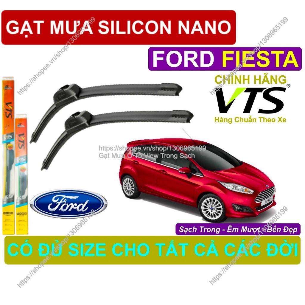 K5, Gạt Mưa Silicon Kính Lái Ford Fiesta, Cặp Gạt M.ưa Kính Lái Ford Fiesta,        Ford Fiesta