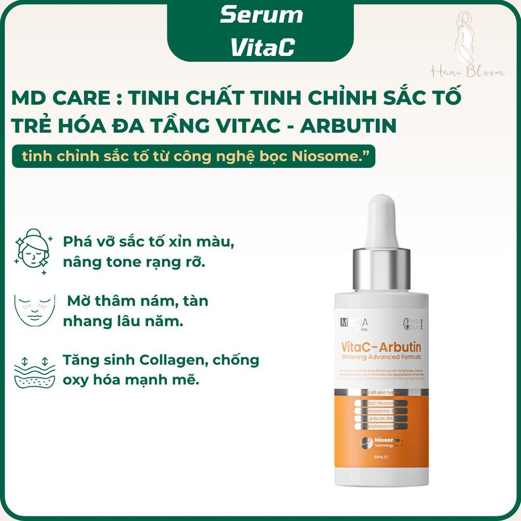 Serum VitaC-Arbutin Whitening Advanced Formula MD CARE