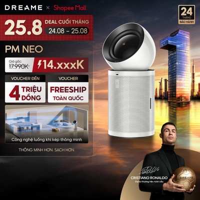Dreame AP NEO Máy lọc không khí | điều biến luồng khí kép | 4 chế độ lọc khí linh hoạt | BH 24 tháng
