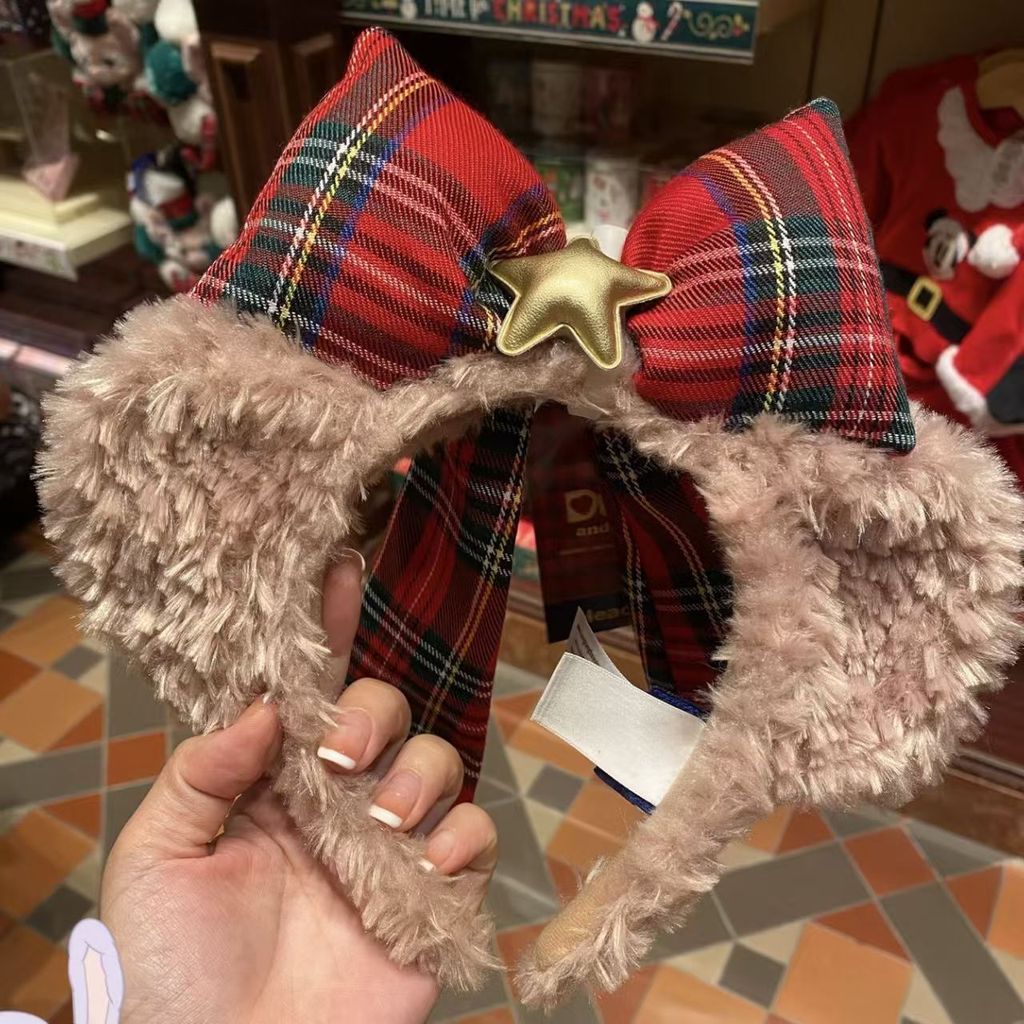 Disney Disney Duffy Duffy Gấu Tóc Dễ Thương Thủy Thủ Hải Quân Công Viên Giải Trí Ảnh Băng Đô Mũ Phụ 