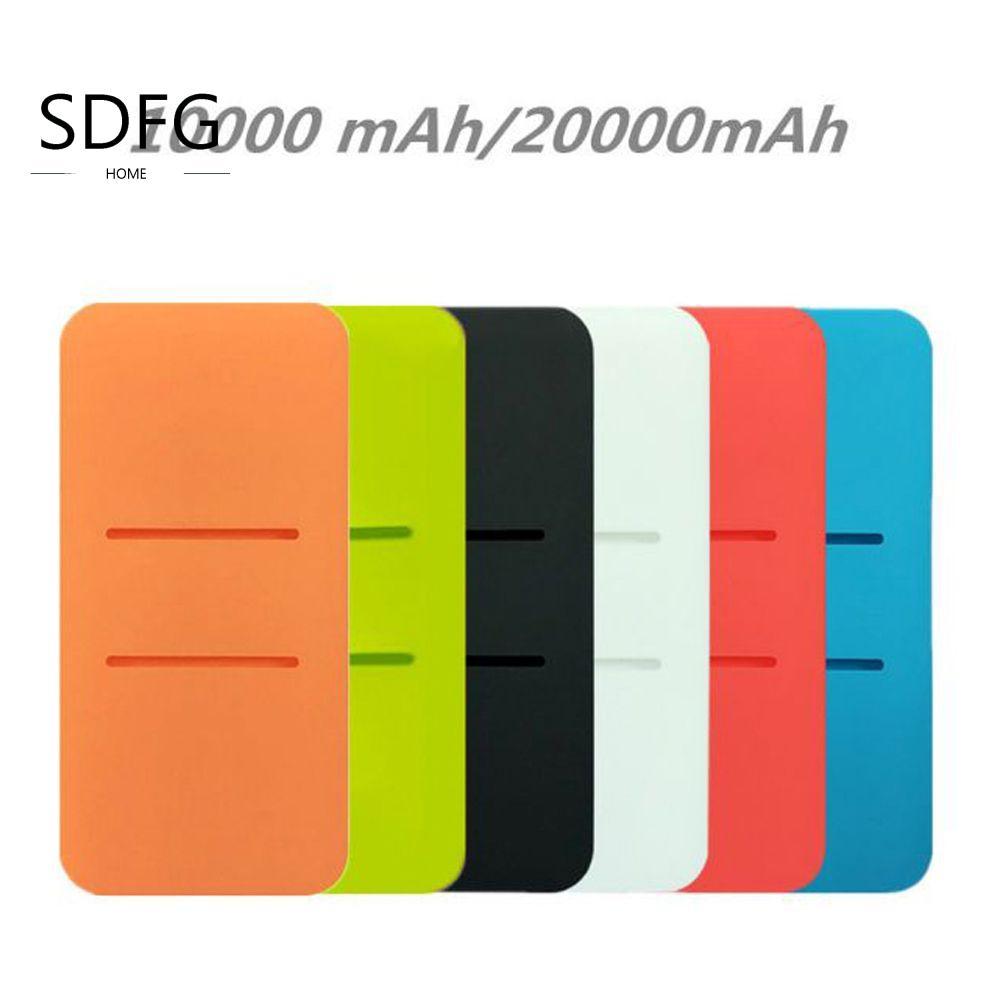 SDFG Power Bank Case Phụ kiện Powerbank chống bụi bẩn cho 20000mah 10000mah cho Power Bank USB Vỏ da