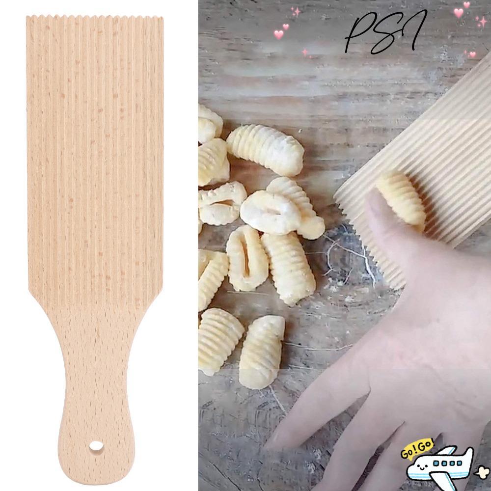 PSI 3 CÁI Bảng Gnocchi, Bề mặt phẳng Dụng cụ làm sạch dễ dàng, Hình mái chèo bằng gỗ sồi bền Gnocchi
