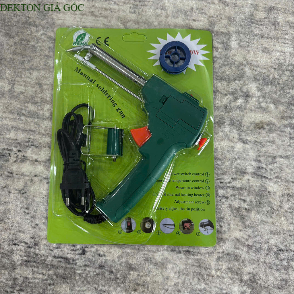 150W-MỎ HÀN THIẾC - SÚNG HANCHI-150W  HÀN TỰ ĐỘNG - MỎ HÀN XUNG, Máy hàn xung( TẶNG CUỘN THIẾC KÈM) 