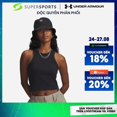 Áo Ba Lỗ Nữ Under Armour Ribbed - 6010956-001 ADS12
