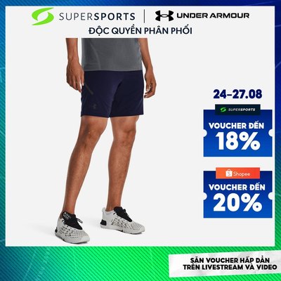 Quần Ngắn Nam Under Armour Unstoppable - Xanh Navy - 1370378-410