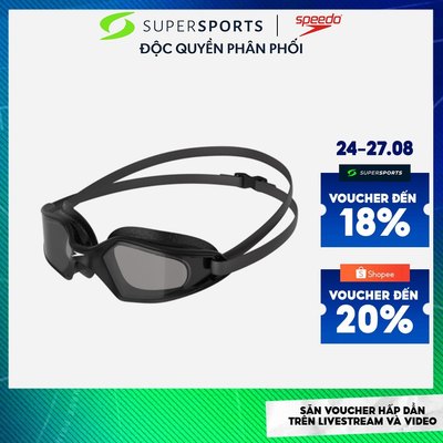 Kính Bơi Người Lớn Speedo Hydropulse - Đen - 8-1226814462 ADS06 LS200