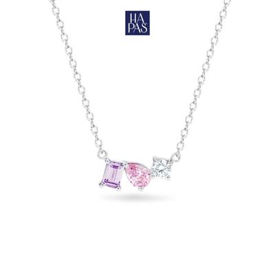 [BST SECOND CHAPTER] Dây Chuyền Glowy Ray HAPAS JEWELRY Trang Sức Mạ Bạch Kim Đính Đá CZ Cao Cấp