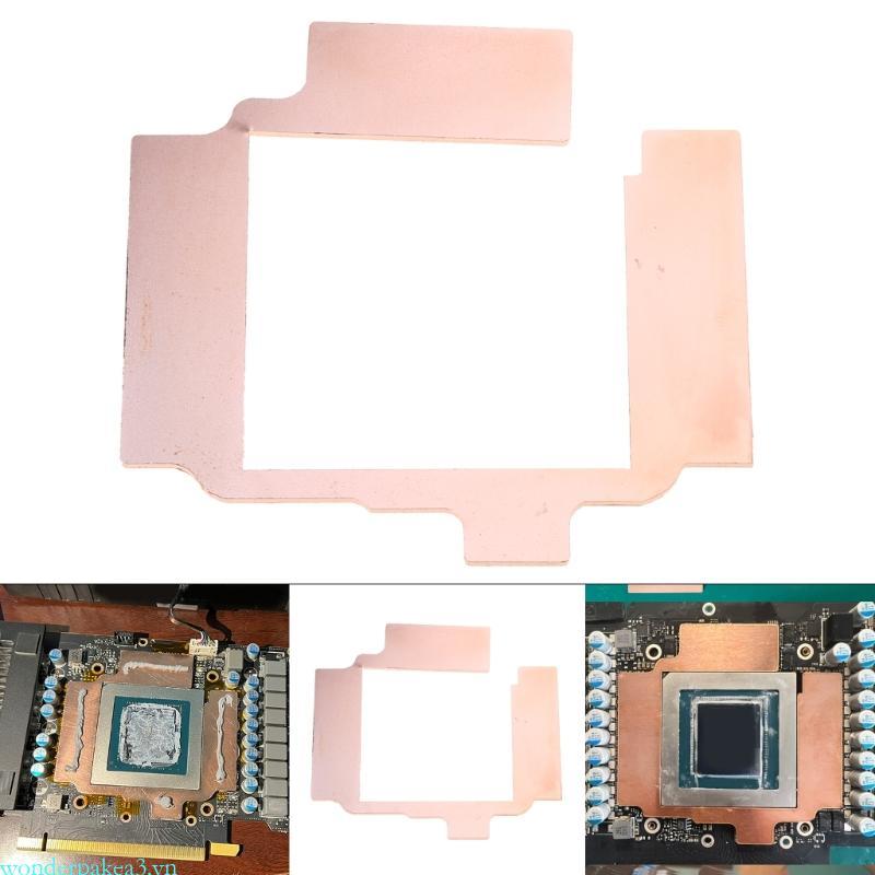 Wonderpakea3 GPU Tản Nhiệt Bộ Nhớ Tản Nhiệt Đồng Mỏ RTX 3080ti 3090 3090ti Xuống 15-40