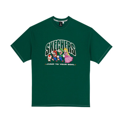 Áo Thun Tay Ngắn Unisex Skechers Nintendo Super Mario Short Sleeve Tee - SL325U546-04X4