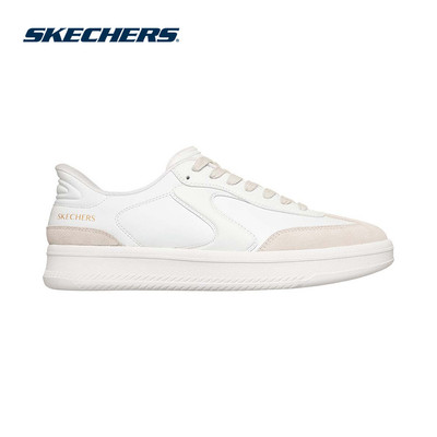 [ĐỘC QUYỀN ONLINE] Giày Thể Thao Nam Skechers Slip-Ins Court Classics Hotshot HI - 254226-WHT Air-Cooled Memory Foam