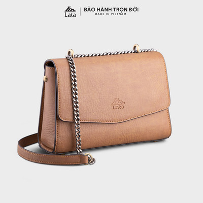 Túi Lata (Thời trang nữ đi chơi cỡ trung - Túi đeo chéo da HN101)