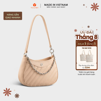 Túi Yuumy (Thời trang nữ sành điệu phối phụ kiện - Túi đeo vai da Seasand YN210) Bagsmart
