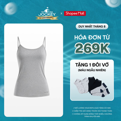 [NEW ARRIVAL] Áo Camisole Nữ Jockey Cotton Trơn - J4029