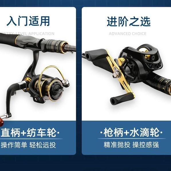 ((Dây Câu) Lure Water Drop Wheel Dòng Chống Cháy Nổ Bắn Dài Đen Micro Object Ice Fishing Phanh Từ Bá