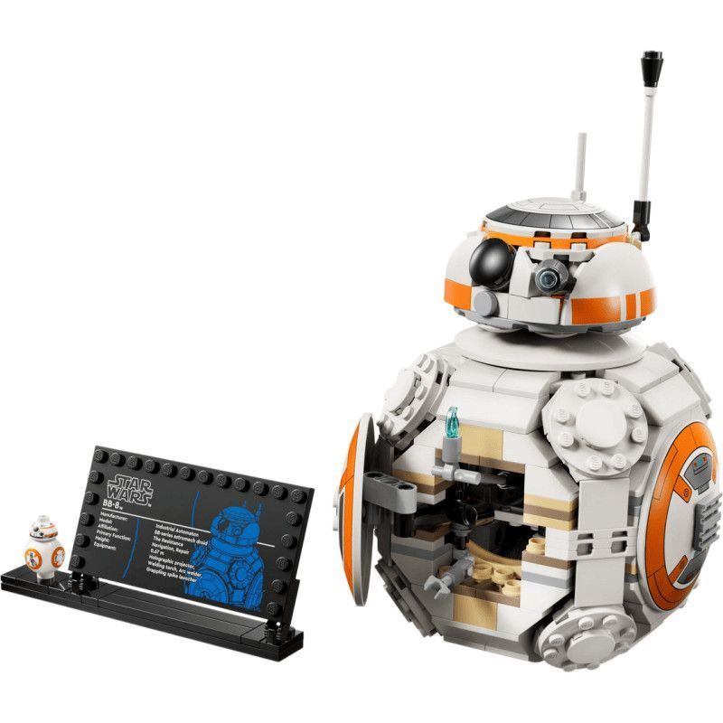 Tương thích Star Wars bb8 Robot phi hành gia 75452 Bé trai Khối xây dựng lắp ráp Quà tặng đồ chơi