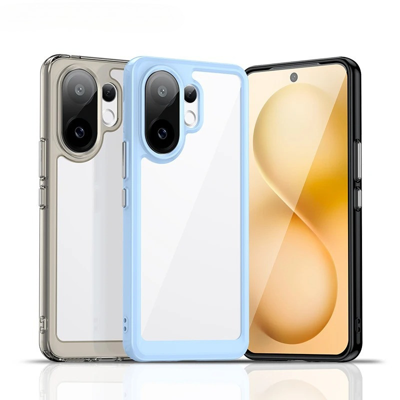 Ốp TPU Trong Suốt Nhiều Màu Sắc Cho Vivo V60 Ốp Lưng Vivo S30 Cho Vivo V60 Vivo S30 Vỏ Cứng Trong Su