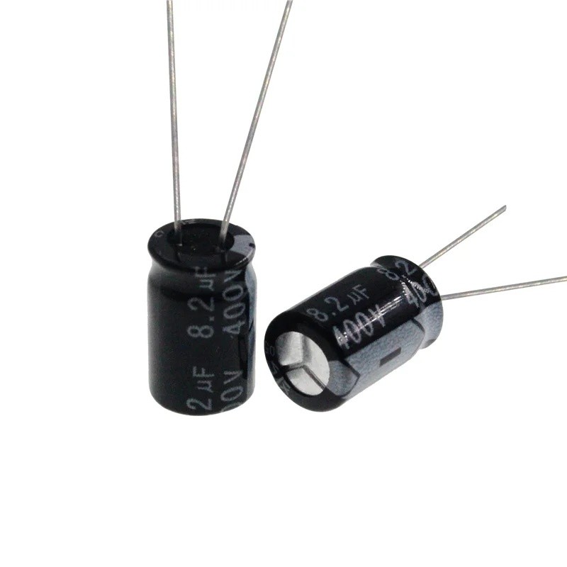 Ly 20 chiếc 400V 8.2uF 400Volt 8.2MFD Nhôm Điện Phân Tụ 8 * 12mm Radial 8.2mf400v 8.2uf400v 400v8.2m